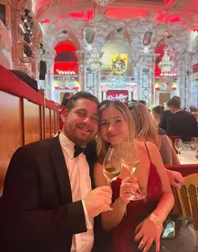 Helene und Philipp auf der Rudolfina Redoute